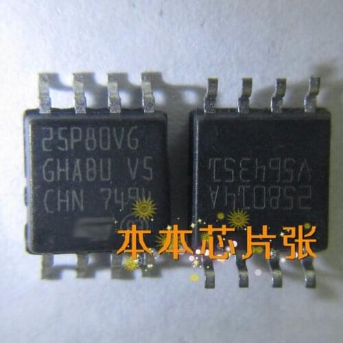 New M25P80-VMW6TG 25P80VG SOP-8 10PCS/LOT