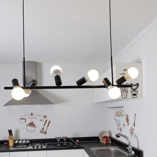New ModernPendant Lights black White Iron Decor Lamp E27 110-220V