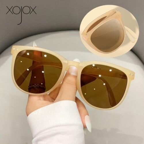 XojoX Polarized Sunglasses for Men Women Portable Outdoor Driving Goggles Fashion Foldable Eyewear Vintage Sun Female Glasses