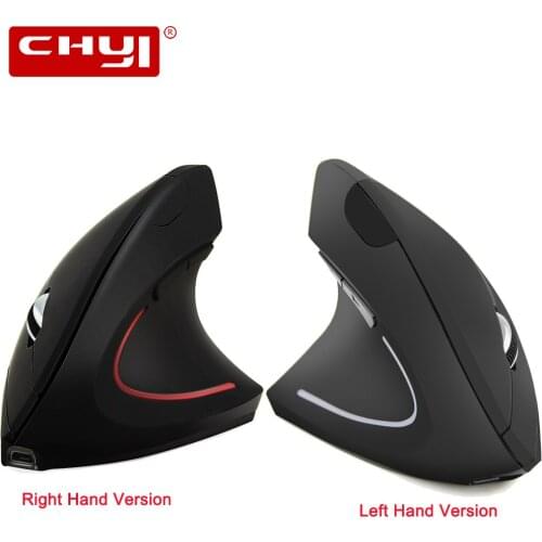 Right/Left Hand Wireless Optical Mouse Ergonomic Vertical Mouse 800/1200/1600 DPI USB Mice With Mouse Pad For PC Laptop