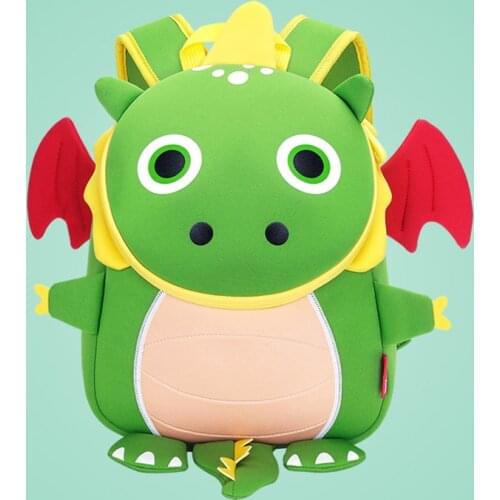 3D Fire Dragon Kids School Bags for Boys Waterproof Designer Schoolbag Children School Backpack for Girls Best Gift to Toddler