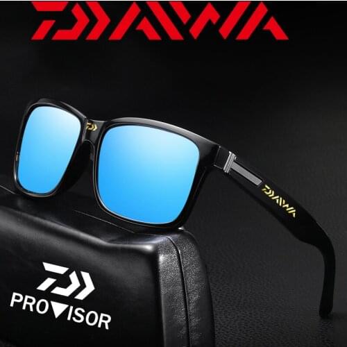2020 Daiwa New Mens Outdoor Fishing Sports Polarized Sunglasses Driver Riding Glasses Beach Travel Fashion Retro Sunglasses