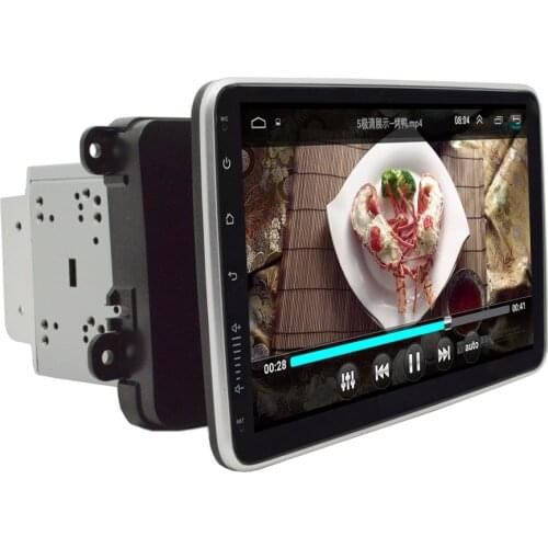 9 inch 1Din Rotating Removable Auto radio Android 8.1 1080P Quad Core RAM 1GB ROM 16GB Touch Screen GPS Navigation Wifi For VW