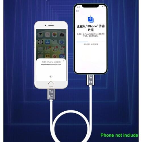 Mechanic Lightning High Speed Transmission Migration Data OTG Cable for iPhone iPad Video Photo Synchronization Data Transfer