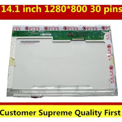 14.1 LCD SCREEN B141EW04 V.4/V.5/V.7 V.3 LTN141W1-L03 L05 L01 L04 B141EW02 LTN141AT03 B141EW01 LP141WX3 N141I3-L01