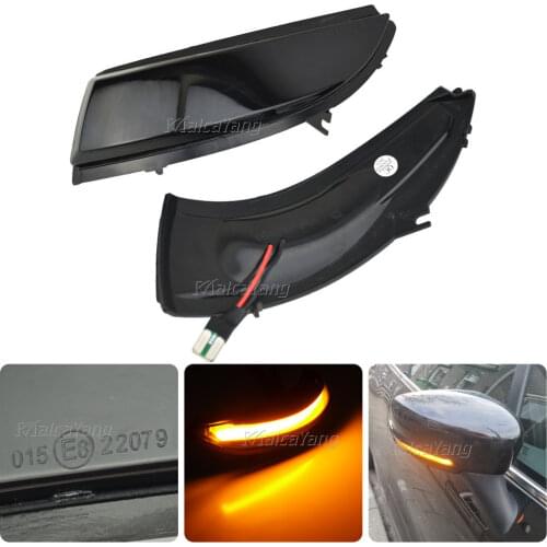 2x Dynamic Turn Signal Light LED Rearview Mirror Blinker for Renault KAPTUR CAPTUR J5 H5 2012-2016 Clio IV MK4 Lutecia Grandtour