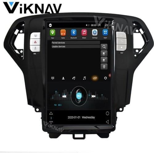 Car gps navigation multimedia player for ford mondeo fusion mk4 2007 -2010 android radio head unit car audio tape recorder