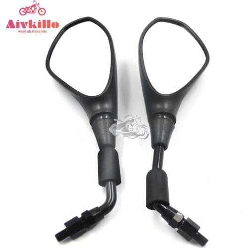 Side Mirrors Motorcycle Rearview For BMW F800GS F700GS F650GS F800R 2008-2011 ABS Black