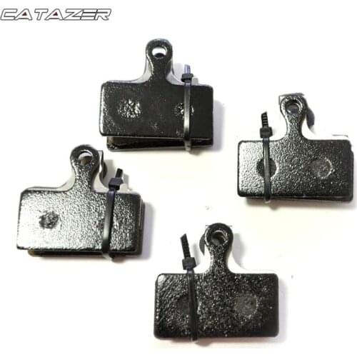 Catazer SEMI-METAL Bicycle Bike Disc Brake Pads for Pads M985 M988 Deore M785 M666 M675 Deore M615 Alfine S700 4 Pairs