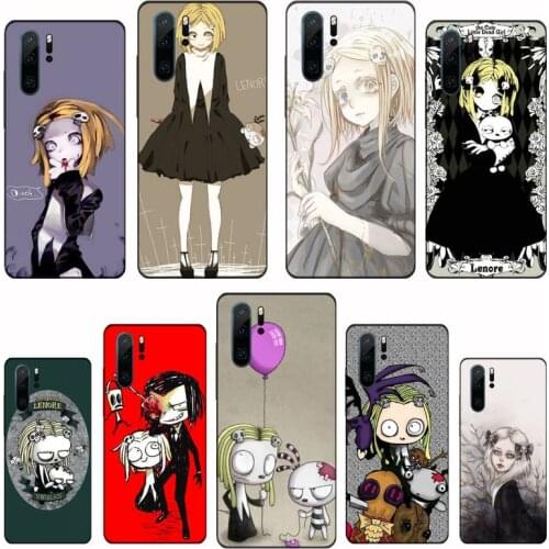 Funny Lenore Phone Case For Huawei Y5 Y6 II Y7 Y9 PRIME 2018 2019 NOVA3E P20 PRO P10 Honor 10