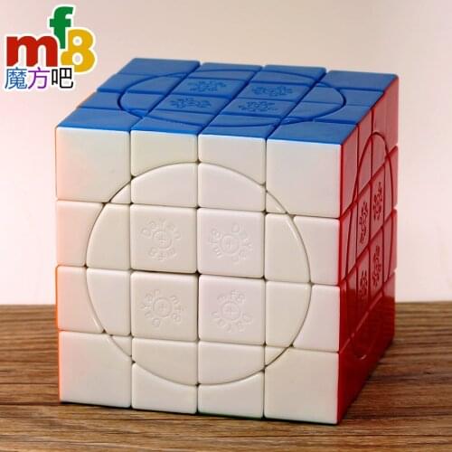 Magic Cube puzzle mf8 Dayan Crazy 4x4x4 4*4*4 v3 collection must professional educational twist wisdom logic toys puzzle cube