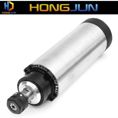 CNC milling 2.2kw ER20 Air cooled spindle motor 80x224mm 4 bearings for CNC engraving