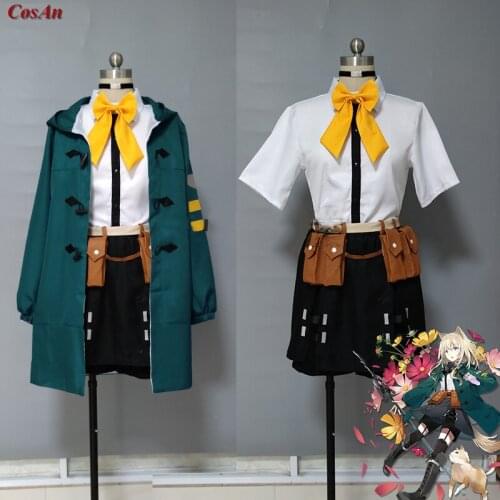 Hot Game Arknights Podenco Cosplay Costume RHODES ISLAND Handsome Battle Uniform Activity Party Role Play Clothing Custom-Make