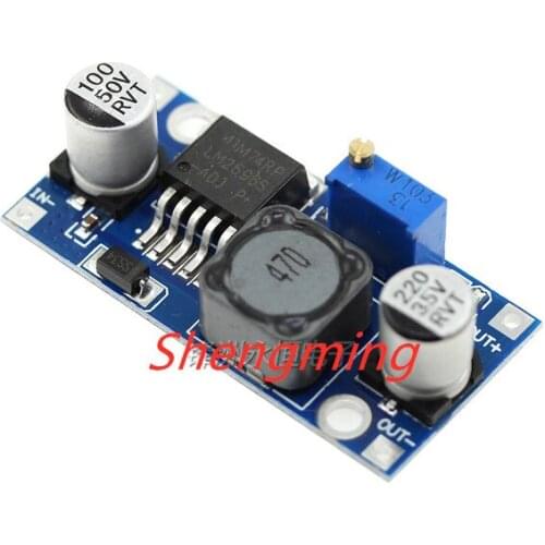 LM2596 supply module DC / DC BUCK 3A adjustable buck module regulator ultra LM2596S 24V switch 12V 5V 3V