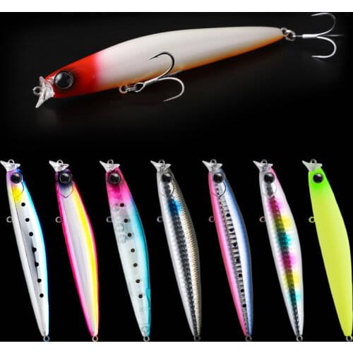 2021 NEW 17g 110mm Fishing Lure Minnow Topwater Baits Weights Peche Carpe Fish Accessoire Isca Artificial Flaoting Lures Angeln