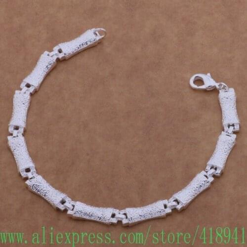 Silver Plated bracelet, Silver Plated fashion jewelry bone /ebiamspa bckajtra AH137