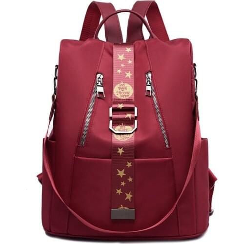 Oxford Teenage Girls Student School Backpacks Fashion Women Laptop Backpack Waterproof Ladies Business Backpack Oxford Lady Bags