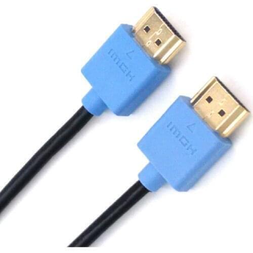 TSYH 3m HDMI Cable 24 Carat Gold Plated Thin Square Head HDMI Version 2.0 HDM 17.8 GBPSCable- High Speed Ethernet