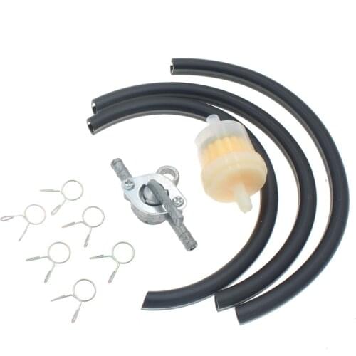 Universal Fuel Tap Gasoline Switch Cock Kit for Motorcycle Generator Gas Engine Tanks