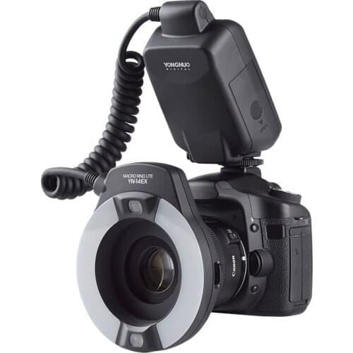YongNuo YN-14EX TTL Macro Ring Lite Flash Light for Canon EOS DLSR Camera 5D Mark II 5D Mark III 6D 7D 60D 70D 700D 650D 600D