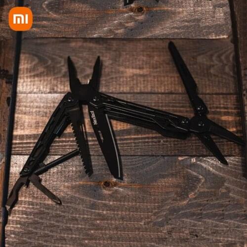 HuoHou 10-in-1 Outdoor Portable Multitools Knife Replaceable Saws Scissors Cutters Pliers Stainless Steelfrom Xiaomi Youpin нож