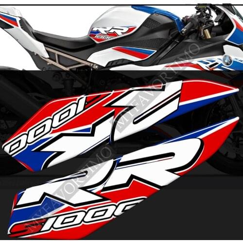 For BMW S1000RR S 1000 RR HP HP4 Protection Fairing Emblem Logo Tank Pad Knee Windscreen Motorcycle Stickers 2019 2020 2021