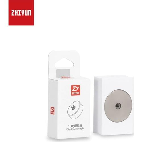 ZHIYUN Removable Counterweight 100g Balancing Moment Anamorphic for Crane 2/ Plus/ Weebill Crane 3 Gimbal Handheld Stabilizer