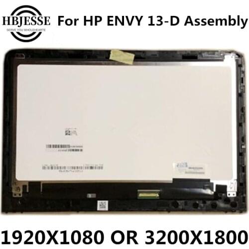 New original For HP ENVY 13-D 010NR 054 023 24 46TU000 LCD screen assembly no frame LTN133YL06 LTN133YL06-H01 B133HAN02.7