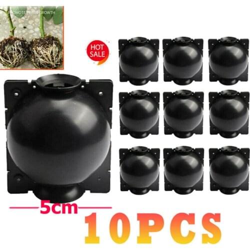 10Pcs Plant Rooting Equipment Breeding Ball Nursery Pot High Pressure Propagation Growing Box For Garden Grafting Rooting Tools