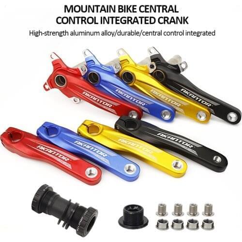 104BCD MTB Bike Crankset Aluminum Alloy With Bottom Bicycle Crankset MTB Crank Bike Accessories 170mm