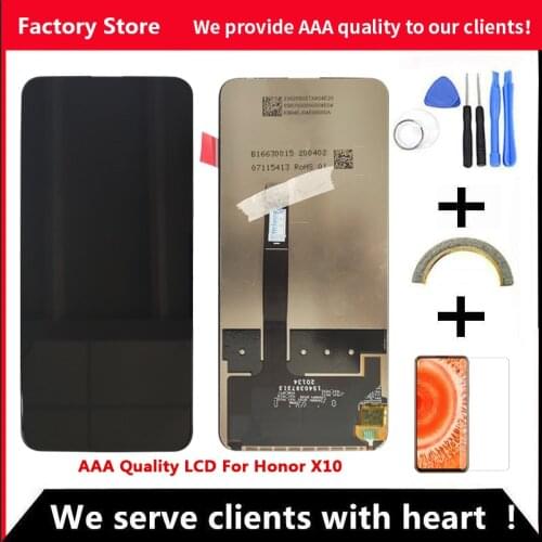 6.63" FHD AAA Quality LCD For Honor X10 5G Lcd Display Screen Replacement For Honor X10 5G Y9A Screen LCD Display Assembly