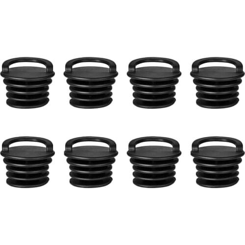 8 Pack Universal Kayak Scupper Plugs Kit Rubber Scupper Plugs Stopper Plugs Replacement ForKayak Canoe Boat Drain Holes