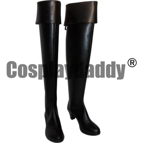 Prison School Kangoku Gakuen Hachimitsu Academy Meiko Shiraki Anime Cosplay Shoes Boots H016