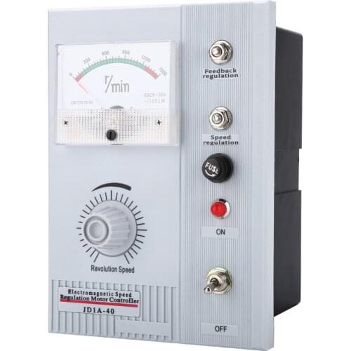 Hot JD1A-40 AC Motor Controller 15-40kW DC 90V 5A Motor Pinpoint Regulator 132-1320RPM Controller IP55 Dustproof