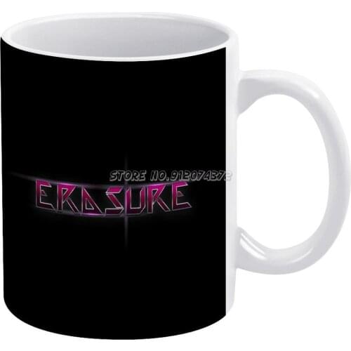 Erasure Coffee Mugs 330ml Creative Travel Mug and Cup Office Drinkware Mugs Tazza Erasure Andy Bell Clarke Synth Pop 80s