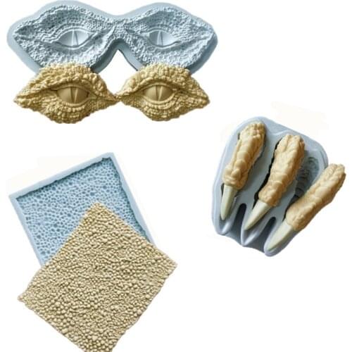 Longan Dragon Claw Dragonscale Fudge Mold Silicone Mold Chocolate Cake Decorating Tool, Gumpastes, Sugarcraft Mold, Kitchen Uten