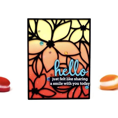 New Flowers rectangular frame metal Cutting Dies Stencils DIY Scrapbooking Paper/photo Cards Embossing Dies