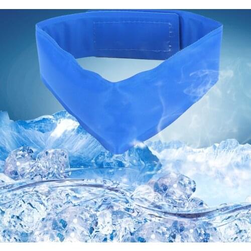 Cooling Dog Collar Summer Sunstroke Prevention Heat Heat Hot Weather Relief Cool Pad Pet Collar for Small Medium Large Dogs