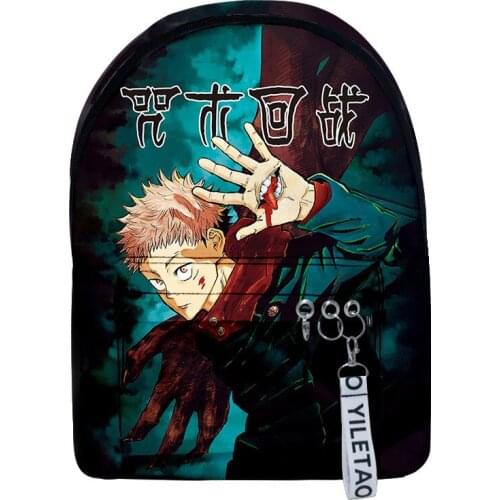 Anime Jujutsu Kaisen Backpack School Bags For Teenagers Boys Girls Laptop Backpack Software Travel Mochilas