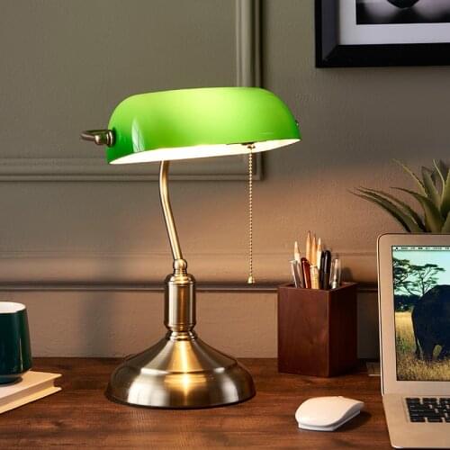 Modern Table Lamp Glass Led Nordic Desk Lighting Fixture Living Bedroom Bedside Study Indoor Night Stand Decor Luminaire Lights