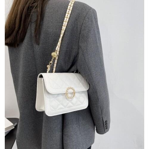 Female bag 2021 new fashion shoulder bag messenger bag small square bag underarm bag portable female bag women bag