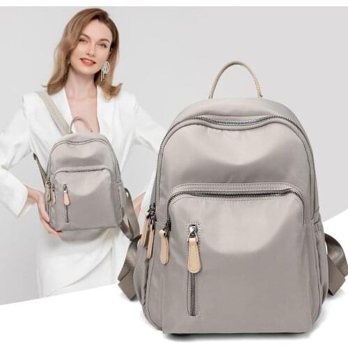 New Women Backpack Bag Time Contracted Lightweight Backpacking Anti-theft Female wings school girl Bags for Womens Small kawa