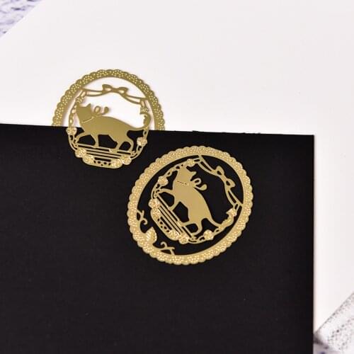 100% brand new Cute creative mini cat metal bookmark office and school supplies