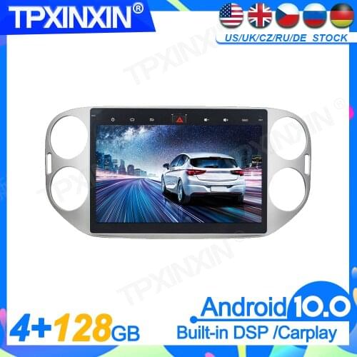 128G Android For Volkswage / VW Tiguan 2013-2015 Headunit Car Multimedia Player Auto Radio Tape Recorder GPS Navigation DSP IPS