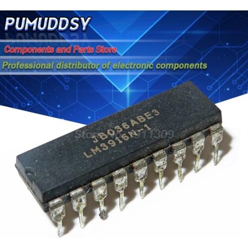 5PCS LM3916N-1 LM3916 IC DRIVER 18-DIP made in IC
