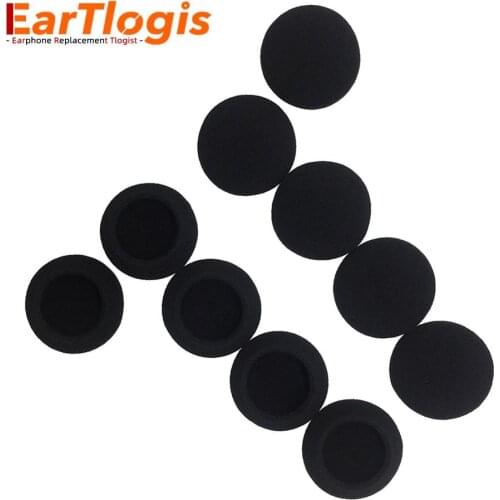 EarTlogis Sponge Replacement Ear Pads for Sennheiser PC7 PC-7 USB Headset Parts Foam Cover Earbud Tip Pillow