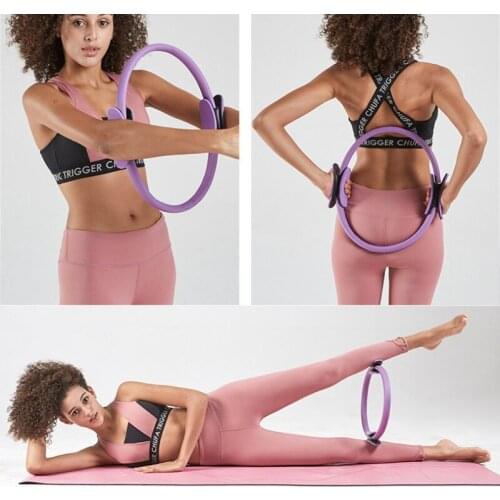 Fitness Dual Grip Training Yoga Pilates Ring for Muscle Yoga Slimming Plasticity Tool Magic Circle Muscles Body