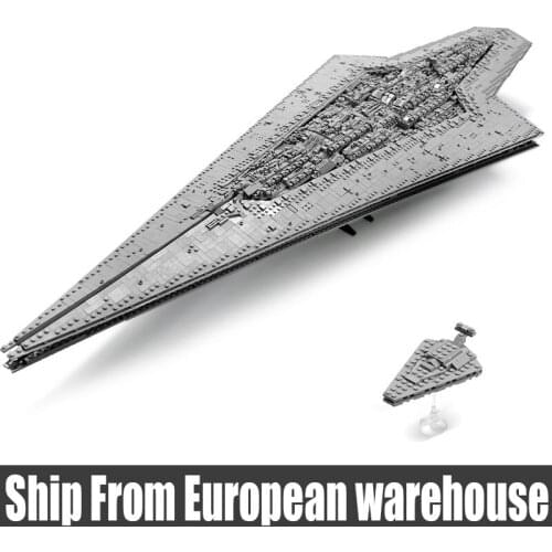 Mould King 13134 Super Star Destroyer Blocks Wars Executor class Star Dreadnought Ship Compatible Boys Toy