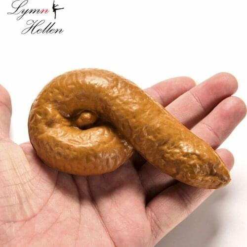 1 PCS Joke Toys Practical Gag-Funny Tricky Toy Mischief Turd Gag Gift Realistic Shits Fake Turd Classic Shit Funny Tricky Gag