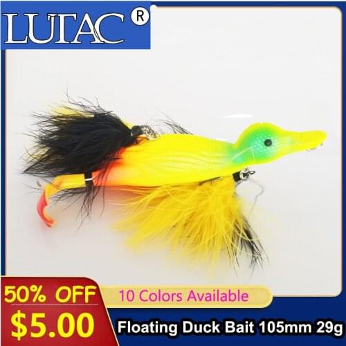 LUTAC Floating Duck Lure Hot-Selling Frog 1 PCS Wholesale Tackle